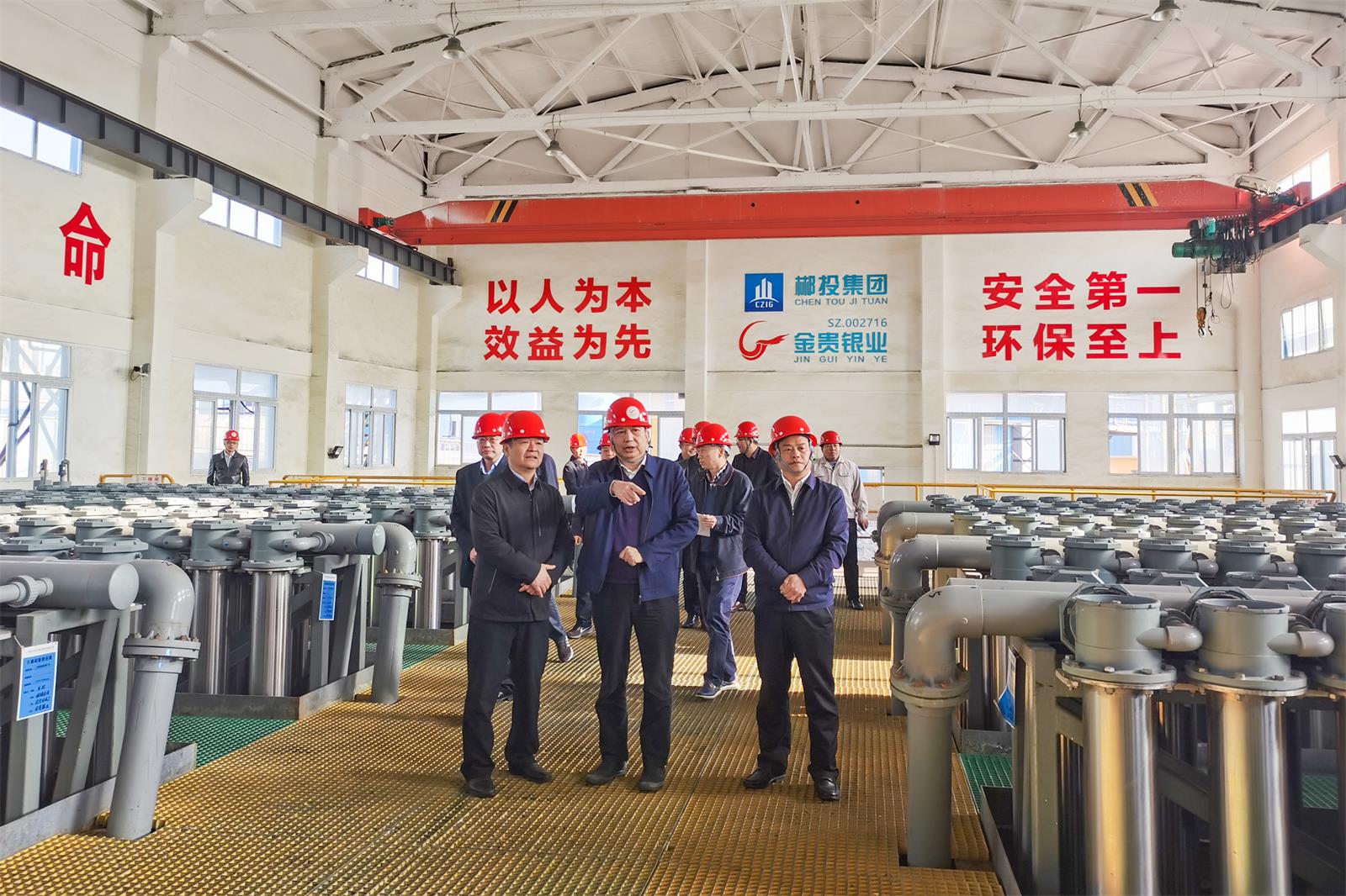 省政府综合大督查第五督查组莅临 金贵银业督查